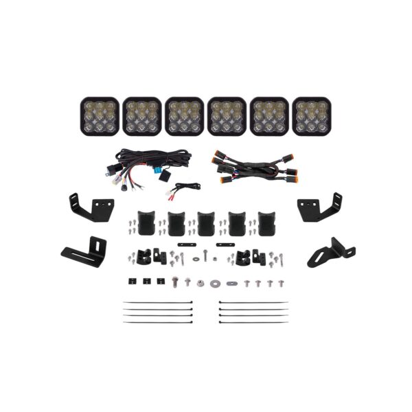 Pod light featuring advanced TIR optics for high efficiency and focus.