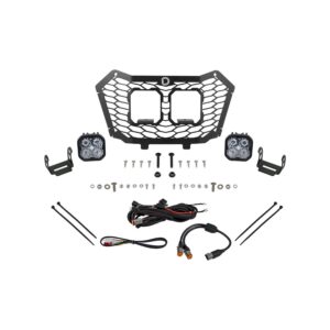 Allows for installation of SS3 LED pods in front grille.