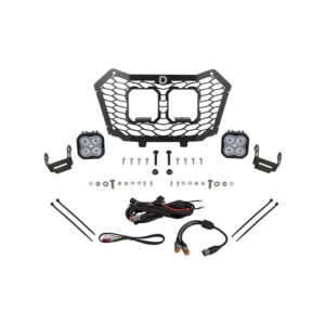 Allows for installation of SS3 LED pods in front grille.