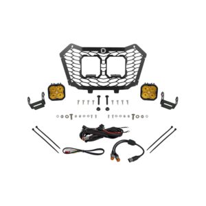 Allows for installation of SS3 LED pods in front grille.