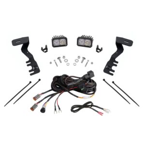 Allows you to mount two Stage Series LED Pods above the hood.