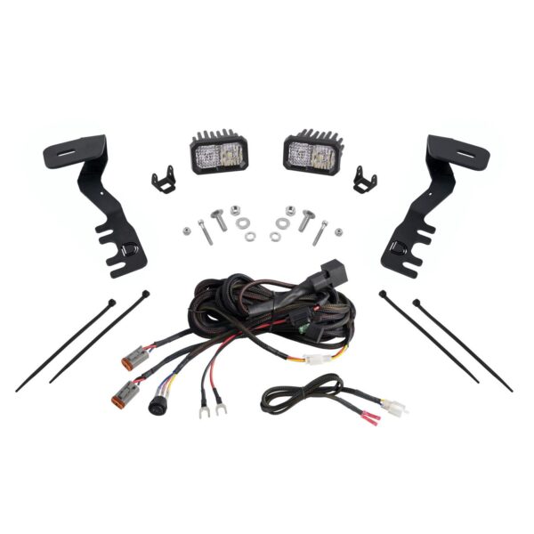 Allows you to mount two Stage Series LED Pods above the hood.