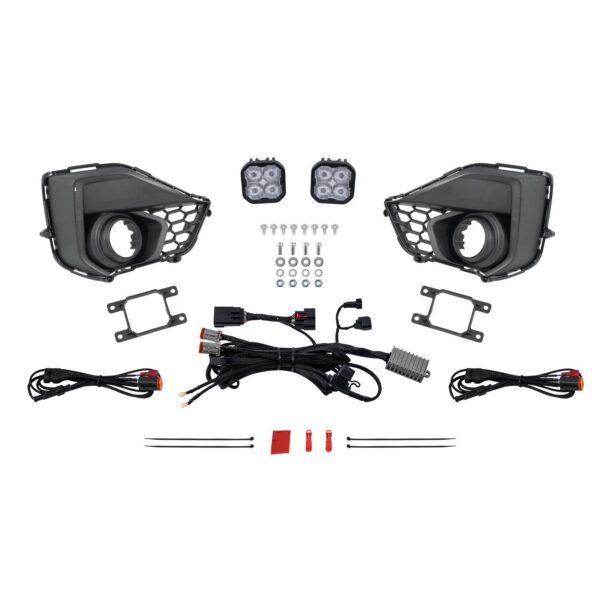 Pod light featuring advanced TIR optics for high efficiency and focus.