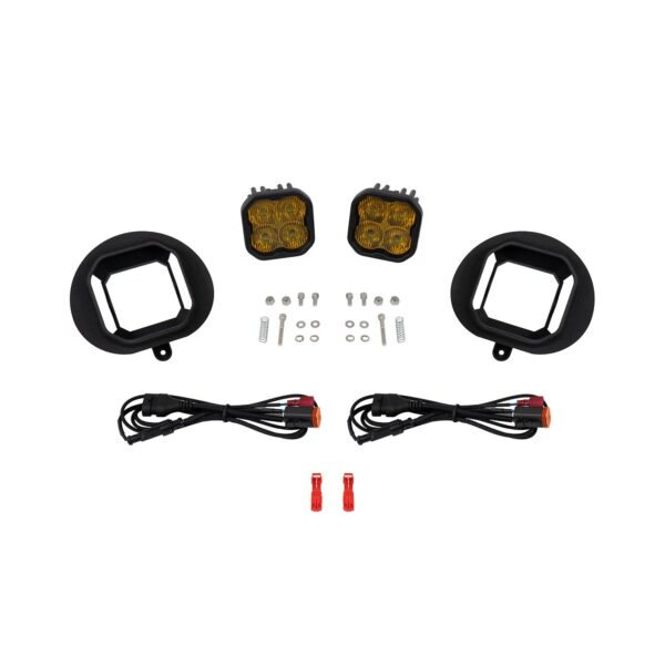 Pod light featuring advanced TIR optics for high efficiency and focus.