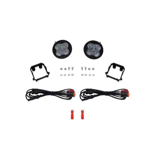 Pod light featuring advanced TIR optics for high efficiency and focus.
