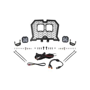 Allows for installation of SS3 LED pods in front grille.
