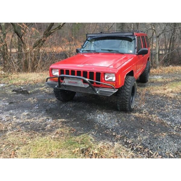 Jeep Cherokee XJ, Comanche MJ Affordable Winch Prerunner Front Bumper