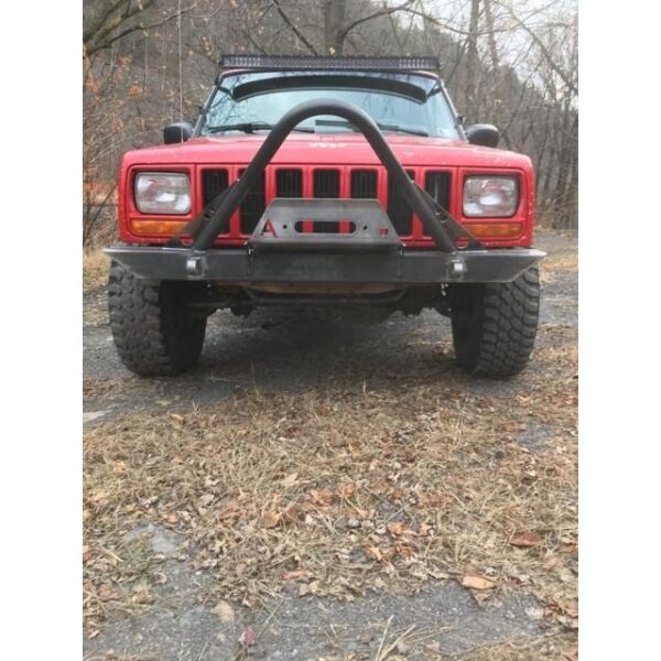 Jeep Cherokee XJ, Comanche MJ Affordable Stinger Winch Front Bumper