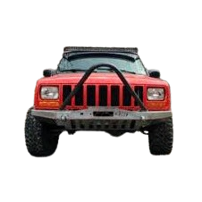 Jeep Cherokee XJ, Comanche MJ Modular Front Winch Bumper w/ Stinger
