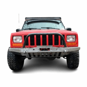 Jeep Cherokee XJ, Comanche MJ Modular Front Winch Bumper w/ Bullbar