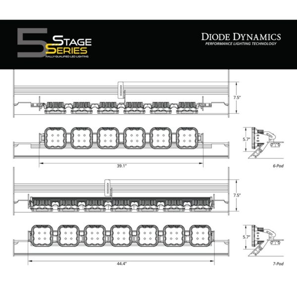 Allows for installation of SS3 LED pods in front grille.