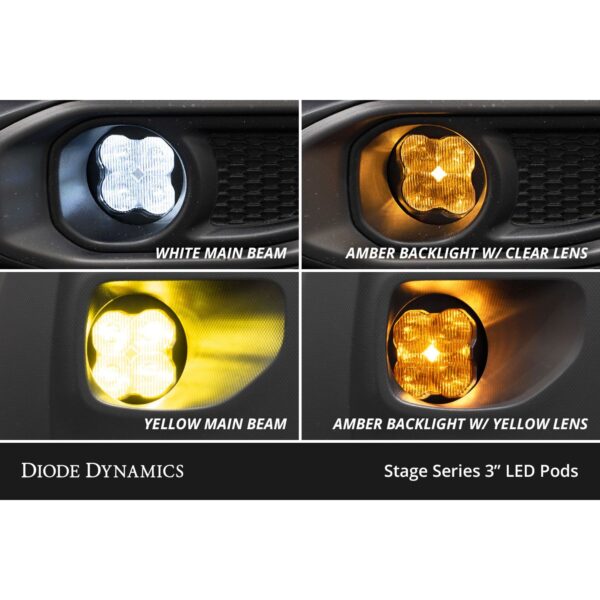 Pod light featuring advanced TIR optics for high efficiency and focus.